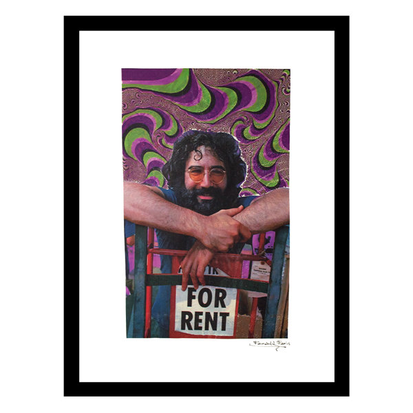 Winston Porter Jerry Garcia Jerry Garcia Grateful Dead Framed Print